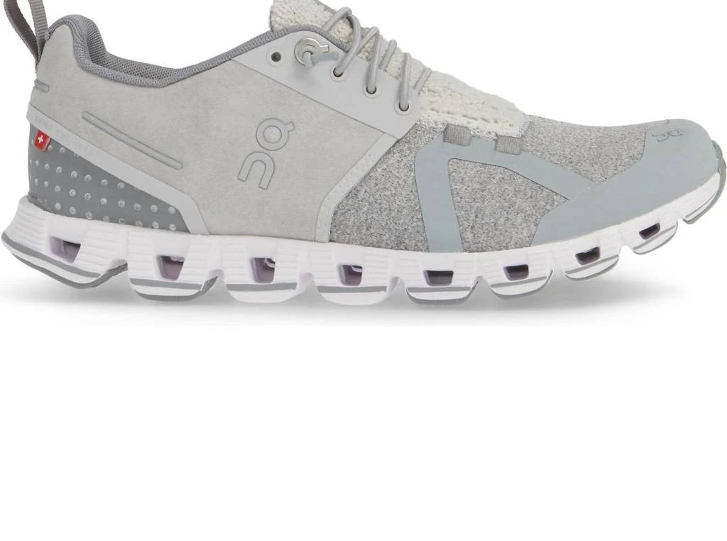 On Men's Cloud 5 Terry Cloth Sneakers In Glacier/lunar 2