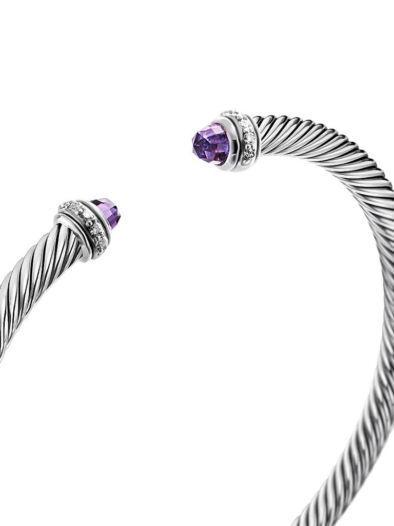 David Yurman Cable Classics Color Bracelet with Pavé Diamonds 4