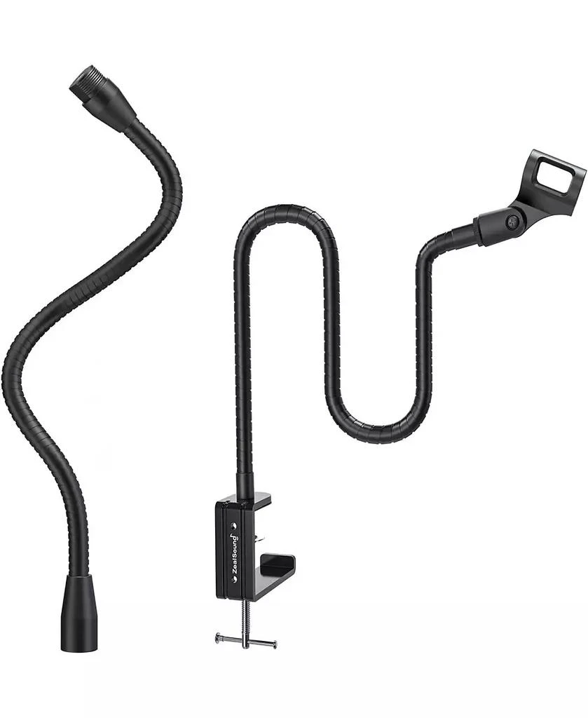 ZealSound Microphone Arm Stand H1 19 and T13-US Black Bundle