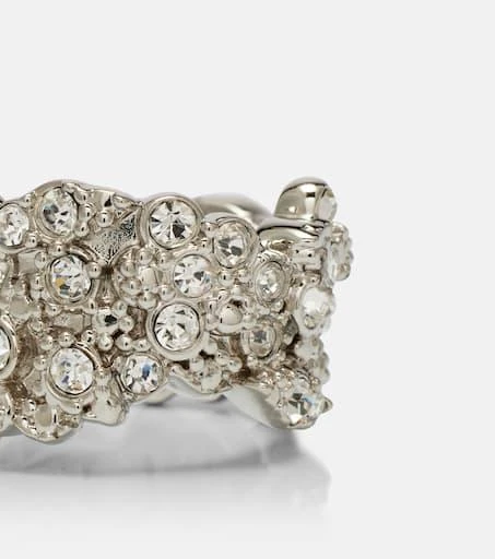 Jil Sander Crystal-embellished ring 2