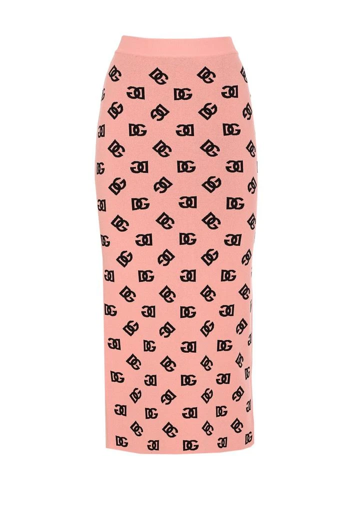 Dolce
Gabbana Dolce
Gabbana DG Logo Jacquard Midi Pencil Skirt from Cettire