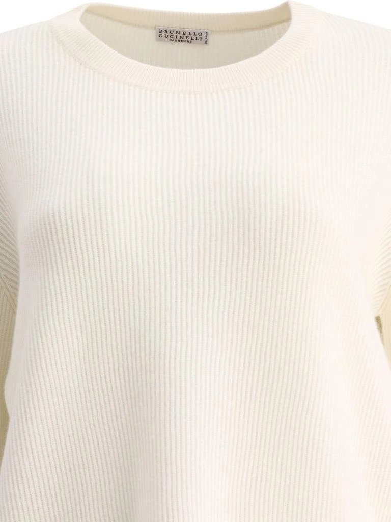 Brunello Cucinelli Brunello Cucinelli Boat Neck Long-Sleeved Jumper 3
