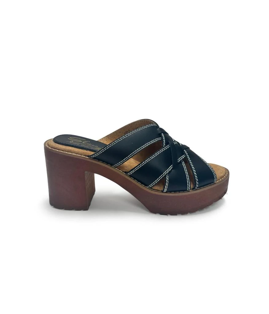 Sbicca Women's Norwood Leather Heeled Sandals 1