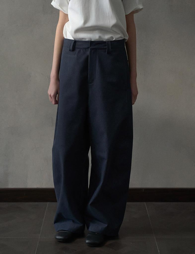 Pixie Market Navy Wide Leg Pants -PREORDER