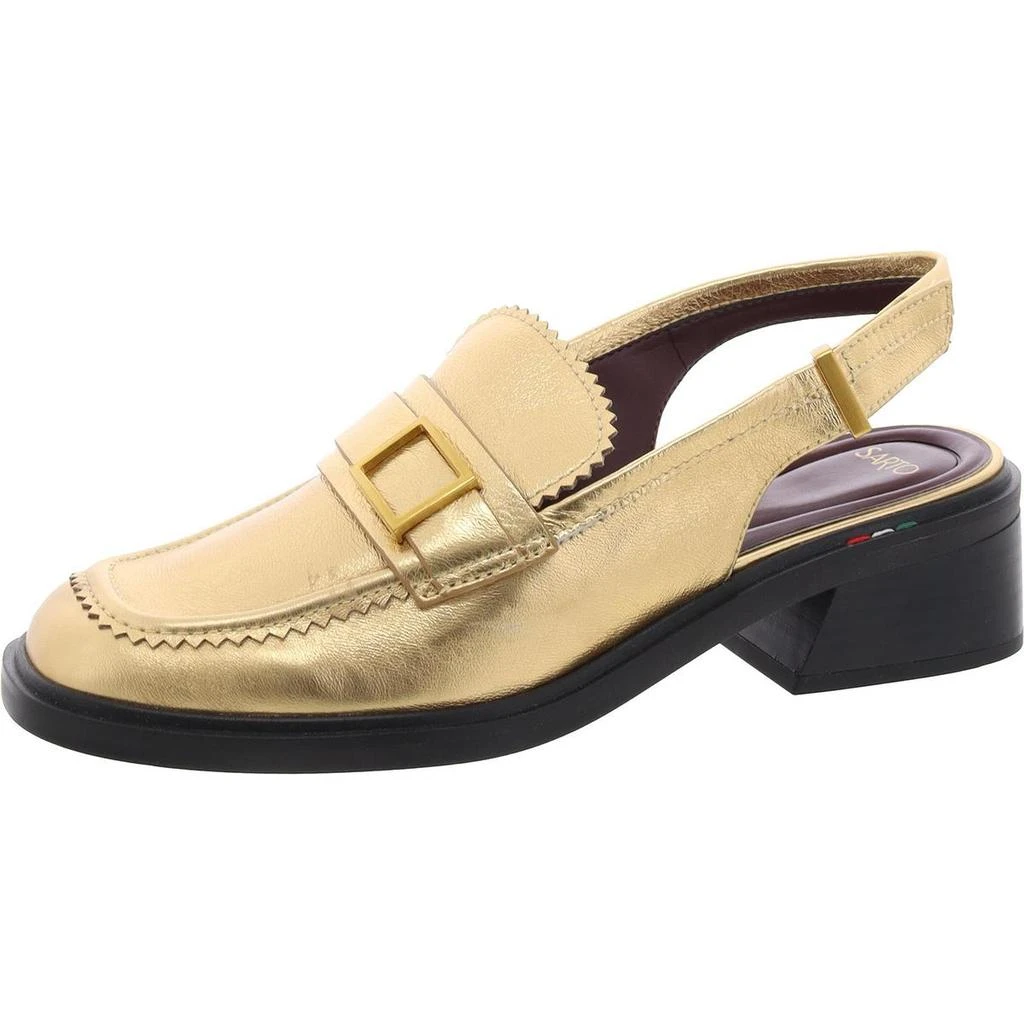 Sarto Franco Sarto Gianna Womens Leather Square Toe Slingbacks 1