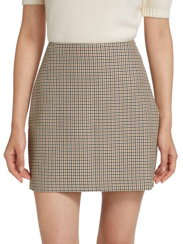 Alice by Temperley Maris Plaid Miniskirt