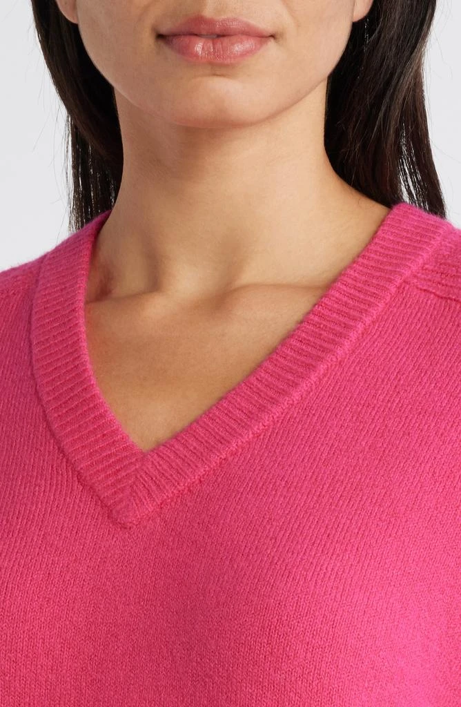 Caslon V-Neck Sweater 4