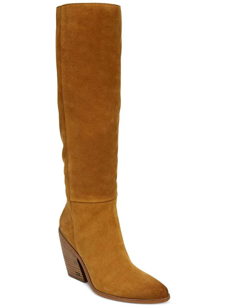Sam Edelman Annabel Womens Zipper Almond Toe Knee-High Boots 5