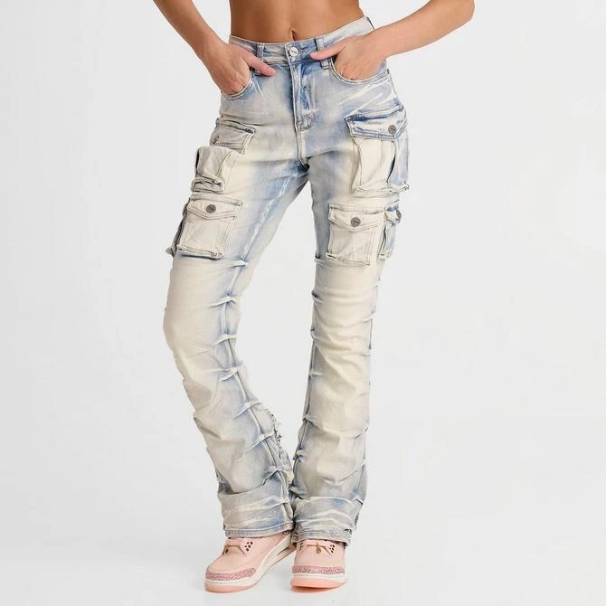 Smoke Rise Women's Smoke Rise Ruby High-Rise Bootcut Denim Pants 3