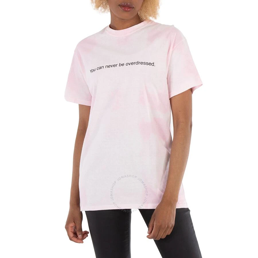 F.A.M.T. Ladies T-Shirt Light Pink Tee "You Can Never" 1