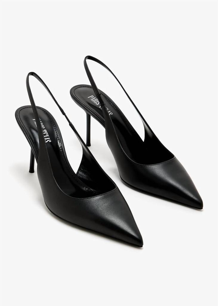 Paris Texas Paris Texas - Women's Lidia Slingback Pointed-toe Pin Heels
