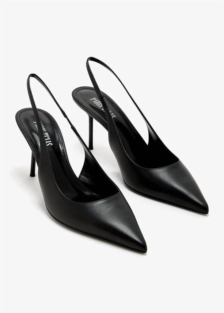 Paris Texas Paris Texas - Women's Lidia Slingback Pointed-toe Pin Heels 1