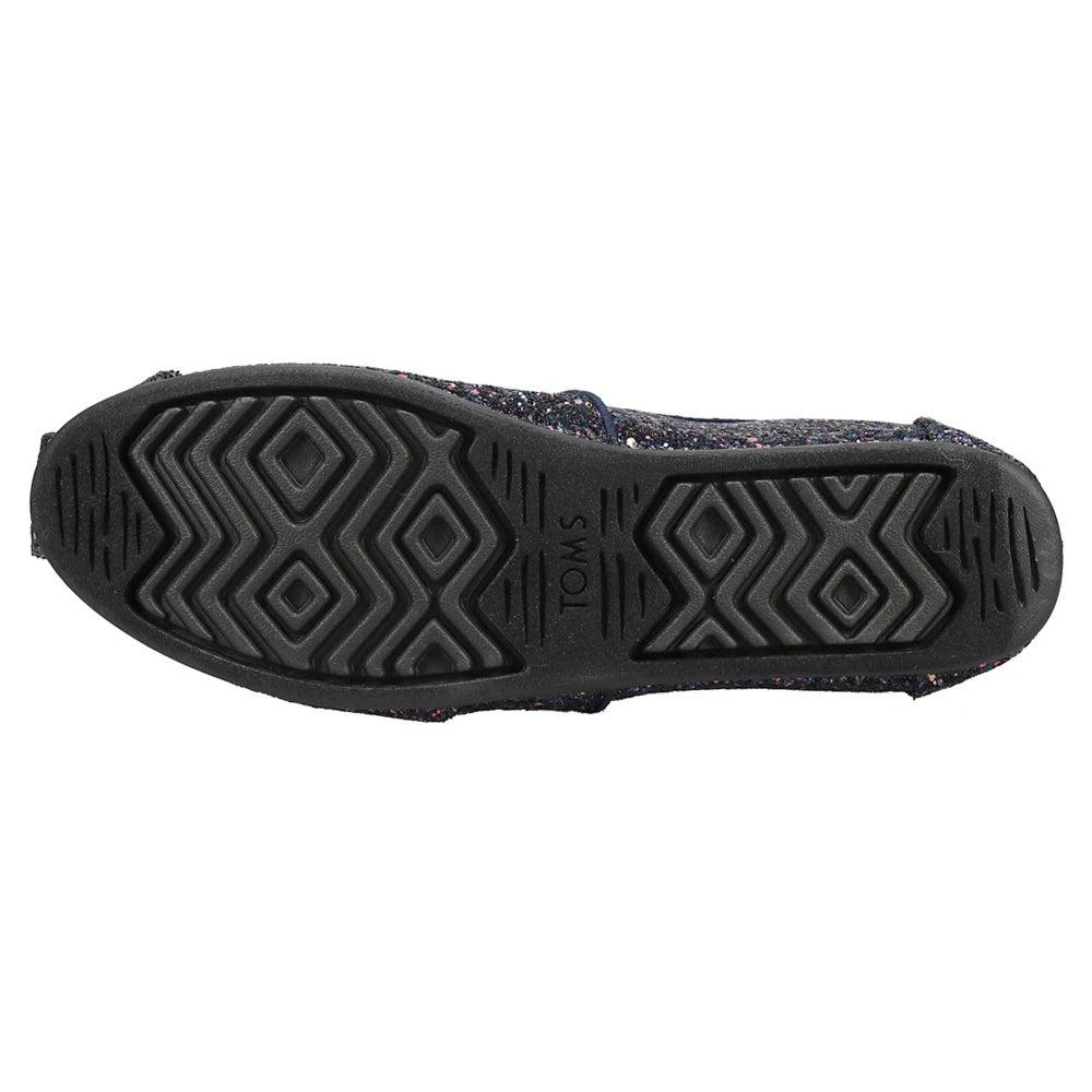 TOMS Alpargata Glitter Slip On Flats 5
