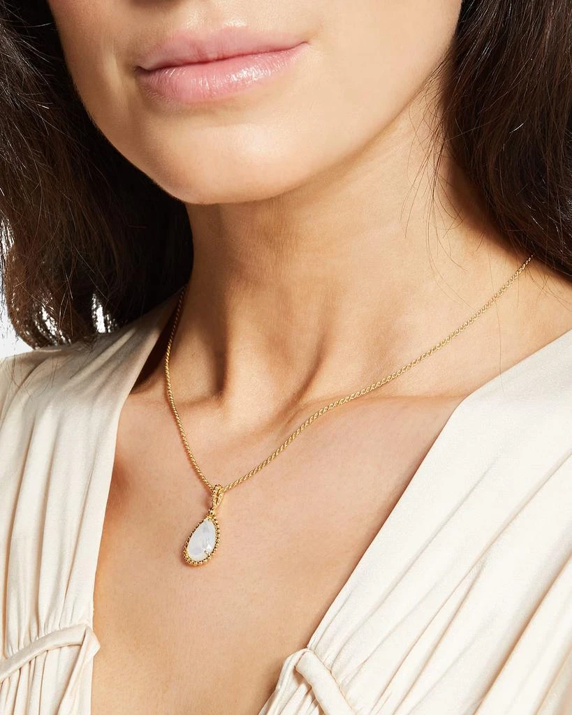 Boucheron Serpent Boheme 18K Yellow Gold Mother-of-Pearl Medium Pendant Necklace 2