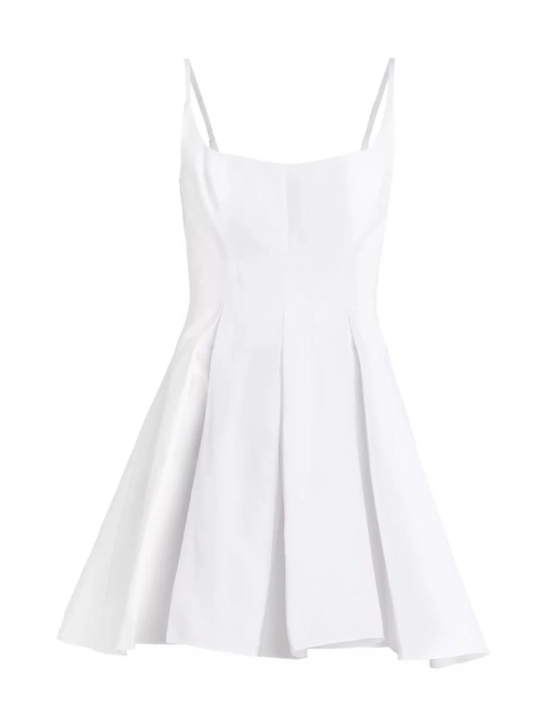 Staud Joli Pleated Minidress 1