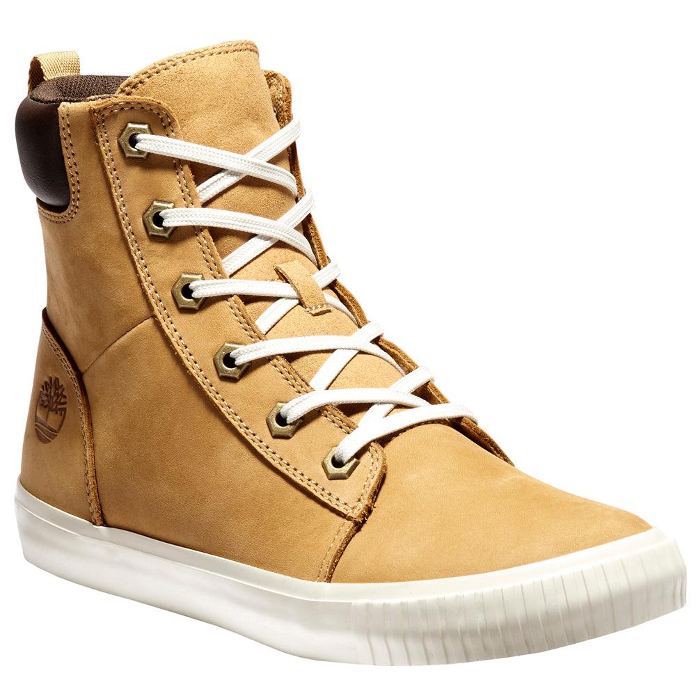 Timberland Skyla Bay Logo Round Toe Lace Up Boots