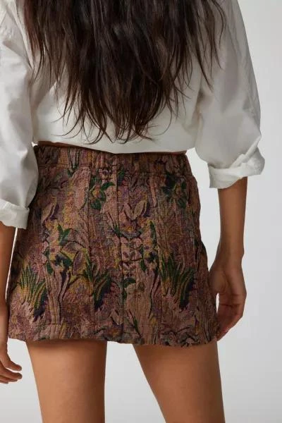 Urban Renewal Urban Renewal Remade Tapestry Mini Skirt 5