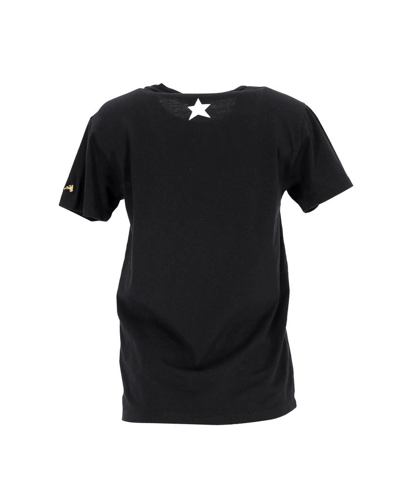 Bella Freud 90's Print T-Shirt in Black Cotton 3