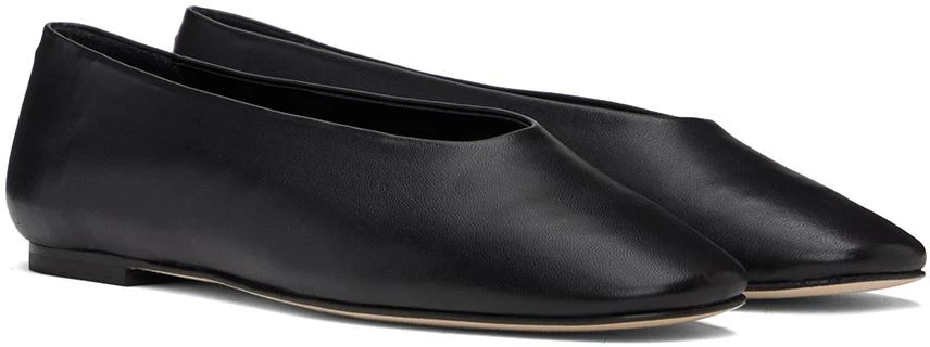 AEYDE Black Kirsten Ballerina Flats 4