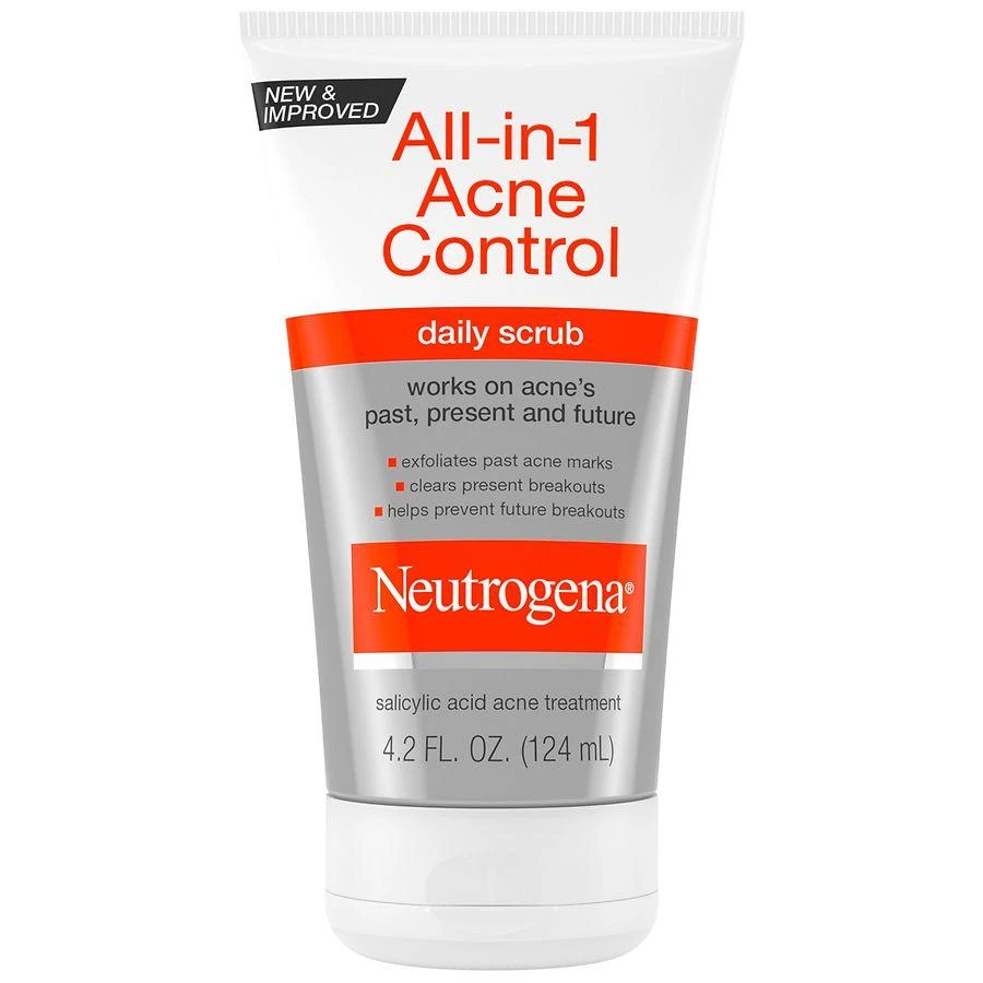 Neutrogena All-in-1 Daily Acne Face Scrub with 2% Salicylic Acid