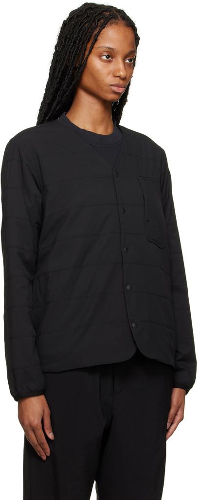 Snow Peak Black Collarless Jacket