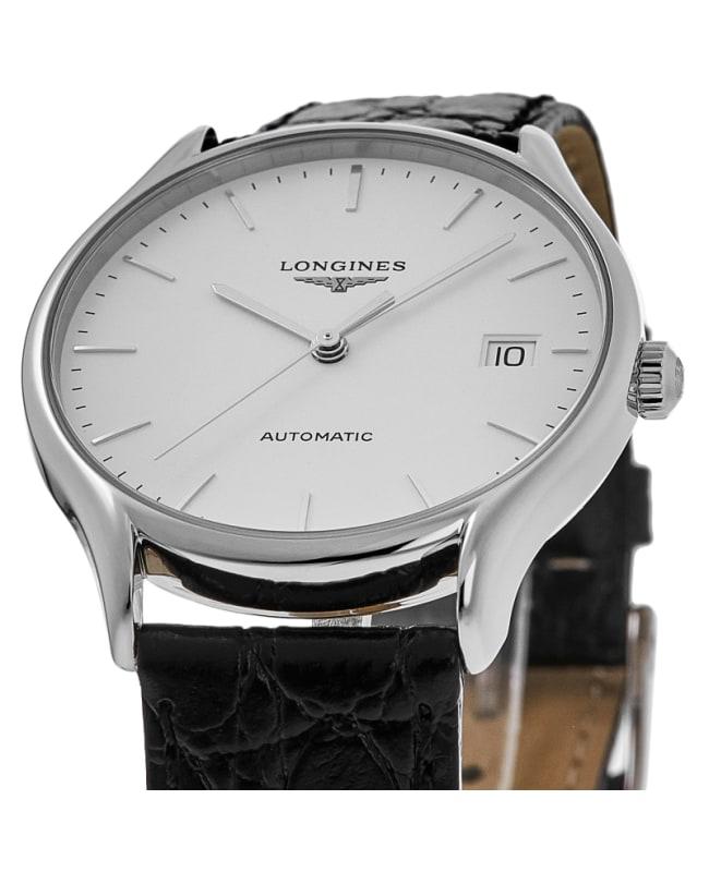 Longines Longines Lyre Automatic 35mm White Dial Leather Strap Unisex Watch L4.860.4.12.2