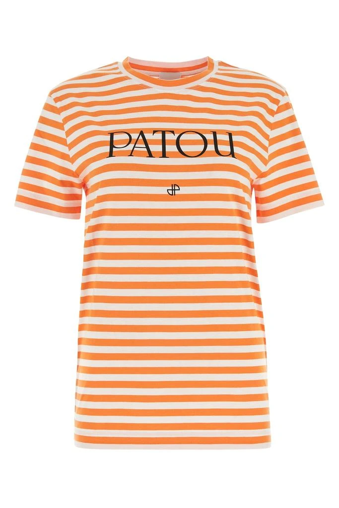 PATOU Embroidered cotton t-shirt