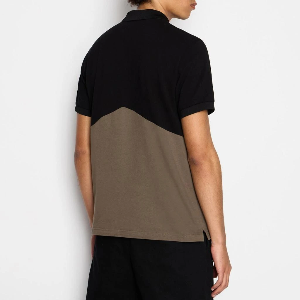 Armani Exchange Armani Exchange Chevron Cotton Polo Shirt 2