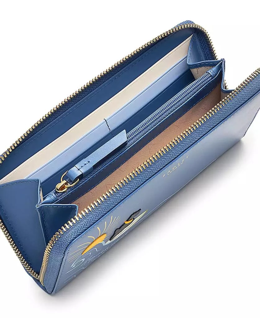 Radley Happiness Comes in Waves Zip Around Wallet 3