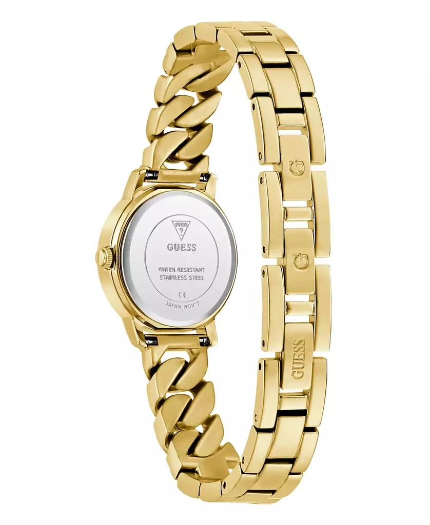 GUESS Women's Analog Gold Tone Steel Watch, 25mm 3