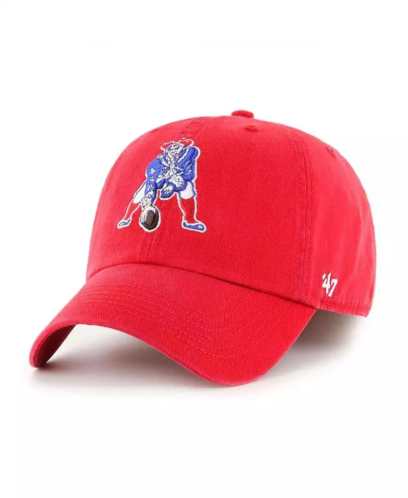 47 Brand Men's Red New England Patriots Gridiron Classics Franchise Legacy Fitted Hat 2