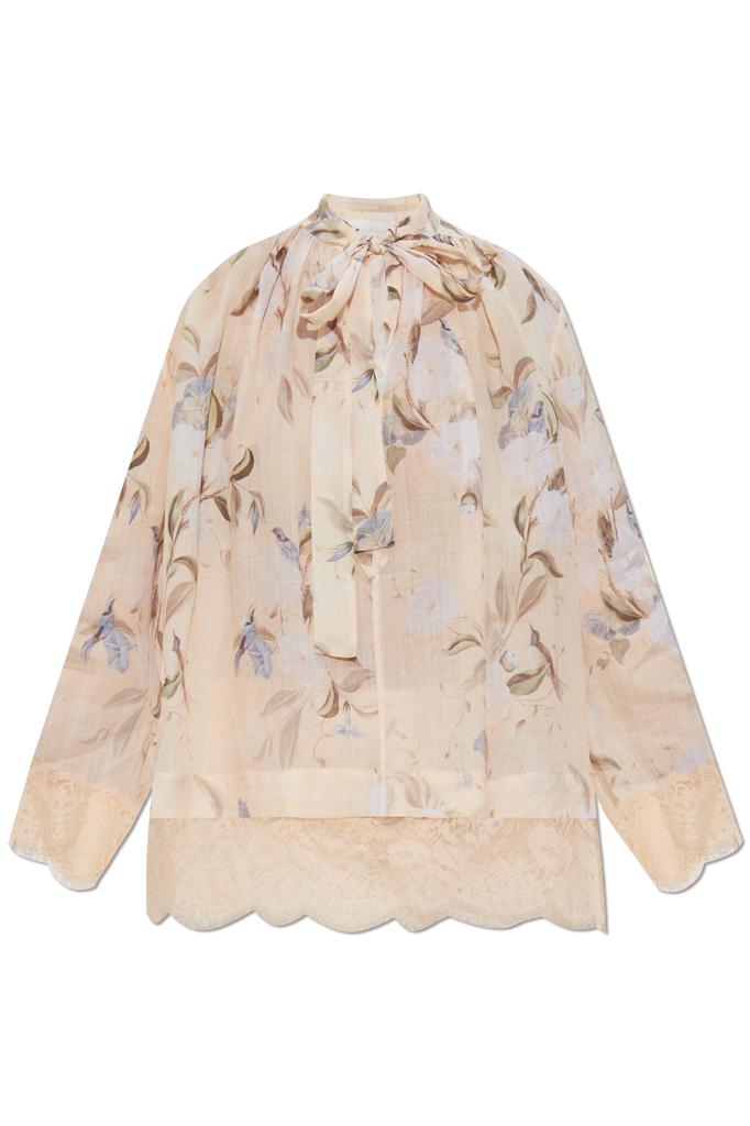 Zimmermann Zimmermann Tallow Relaxed Shirt - Shirts