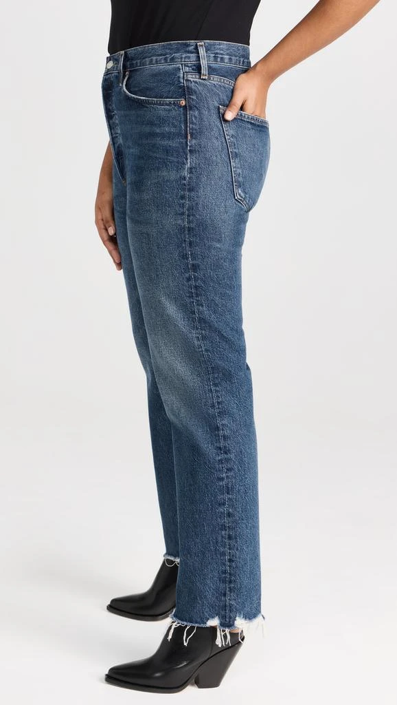 AGOLDE 90's Pinch Waist High Rise Straight Jeans 10