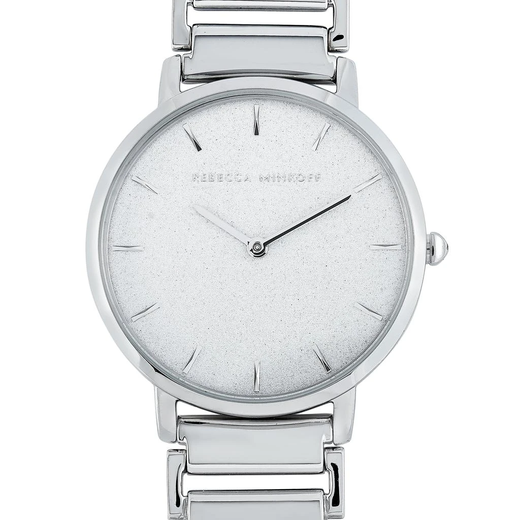 Silver Rebecca Minkoff watch Rebecca Minkoff Amari Silver-tone Watch - Etsy main image 3