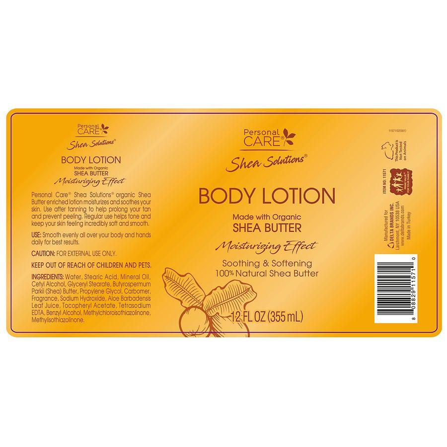 Shea Solutions Shea Butter Lotion