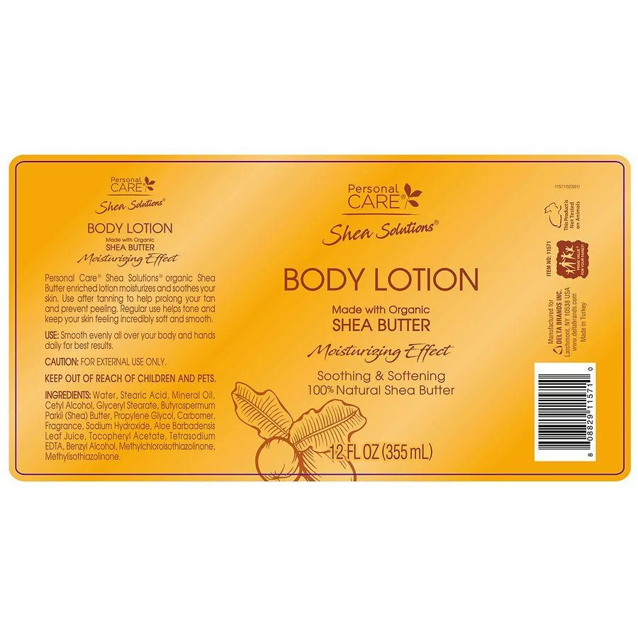 Shea Solutions Shea Butter Lotion 2