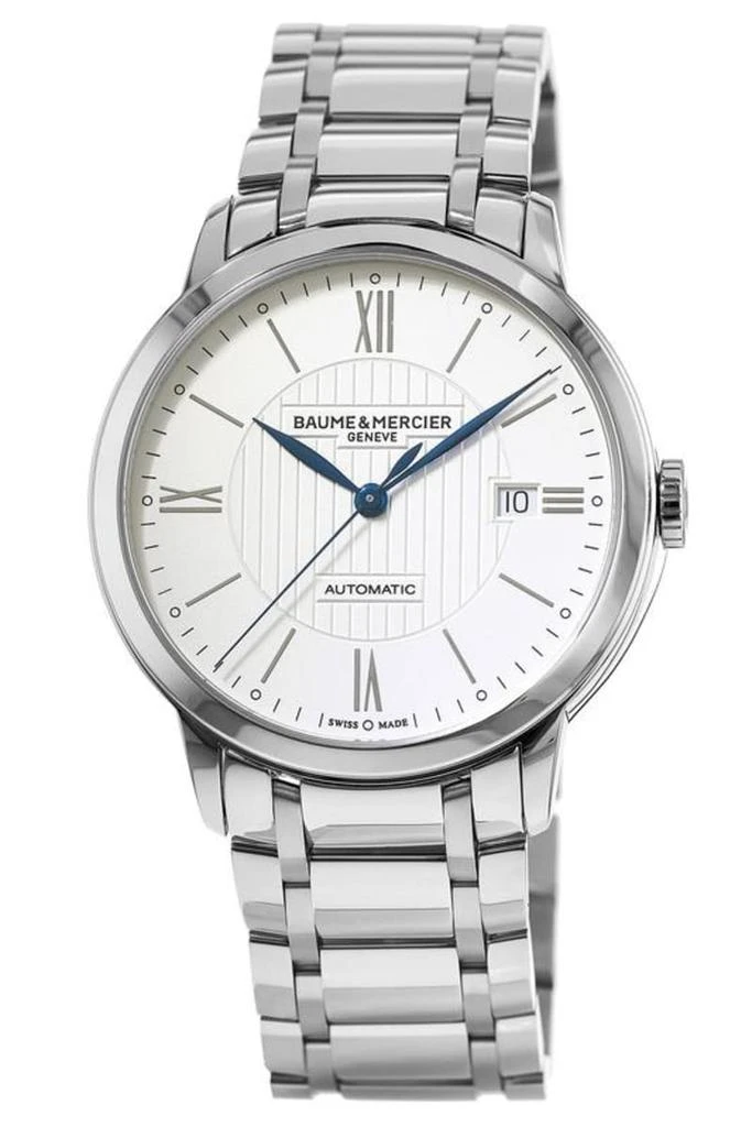 Baume & Mercier Classima Automatic Silver Dial Steel Men's Watch 10215 1