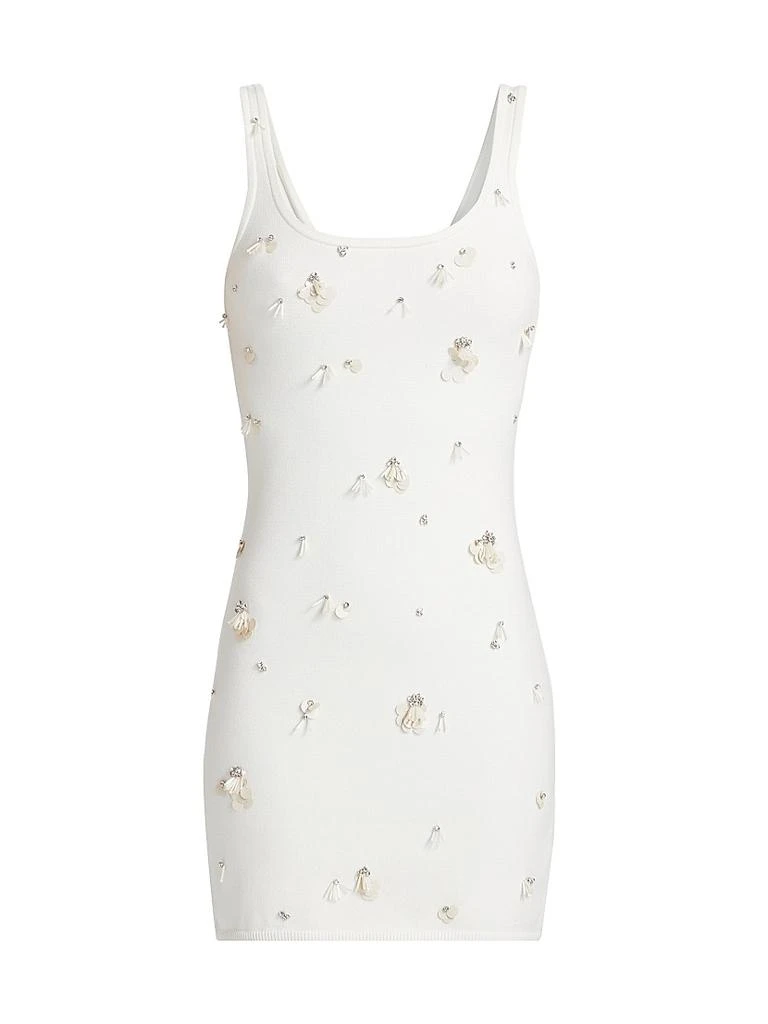 SIMKHAI Rue Embellished Knit Minidress 1