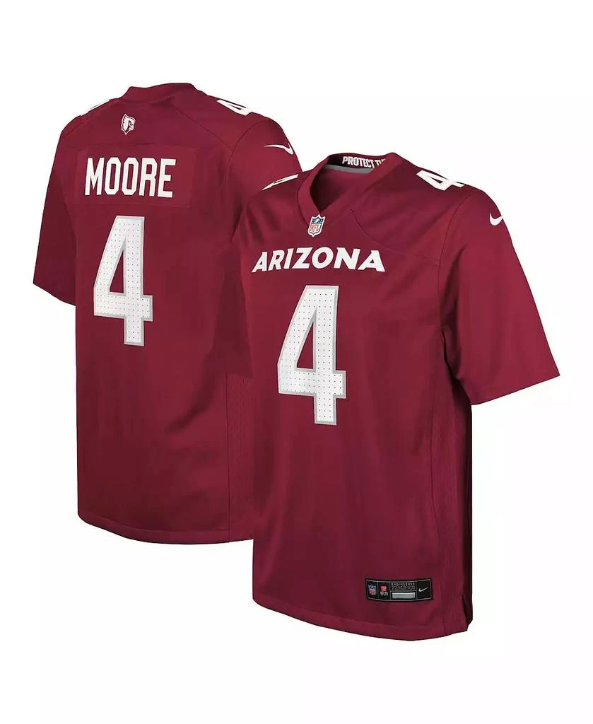 NIKE Big Boys and Girls Rondale Moore Cardinal Arizona Cardinals Game Player Jersey 1