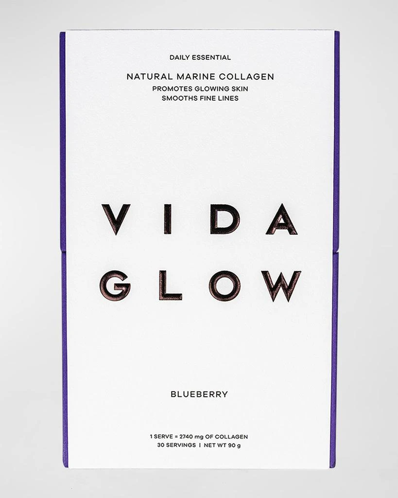 Vida Glow Blueberry Marine Collagen, 30 Servings 1