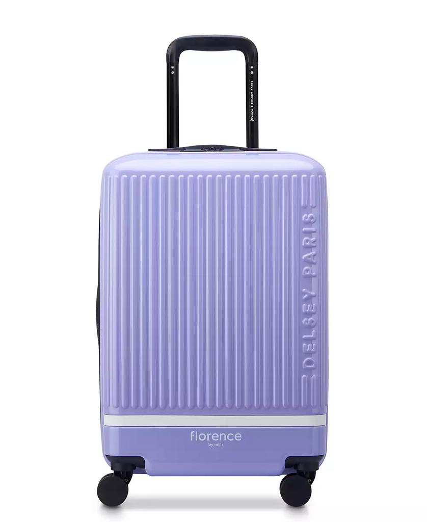 florence by mills x Delsey Paris 20" Spin Me Away Expandable Carry-On Spinner Upright