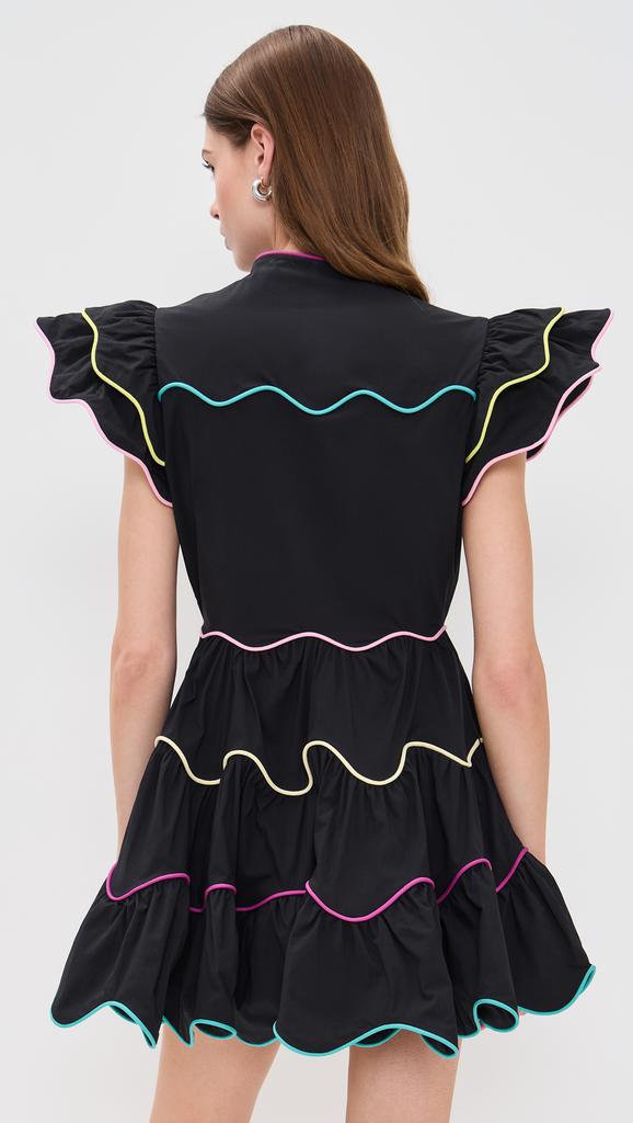 CeliaB Baba Cay Black Short Dress
