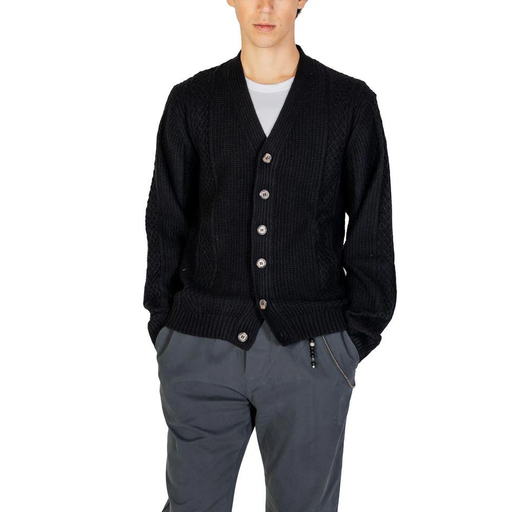 HAMAKI-HO Hamaki-Ho Black Polyester Cardigan 5