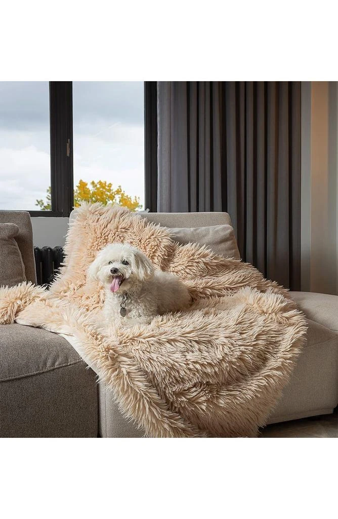 LUXE Faux Fur Throw - 50" x 60" - Tibetan 2