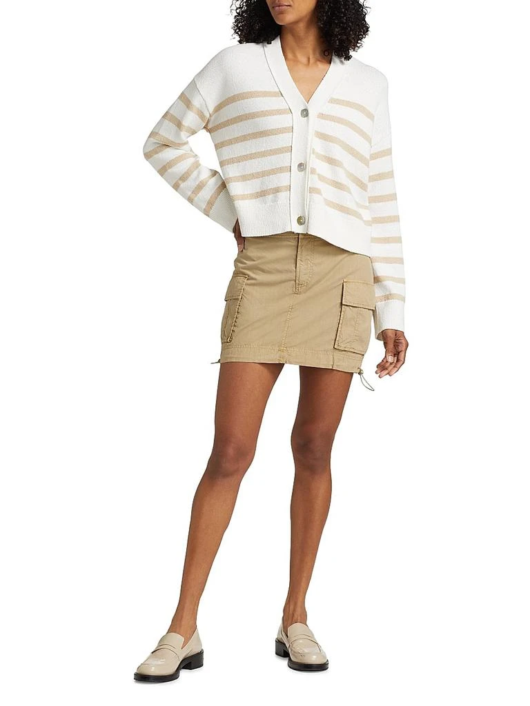 Rails Geneva Striped Cotton-Blend Cardigan 2