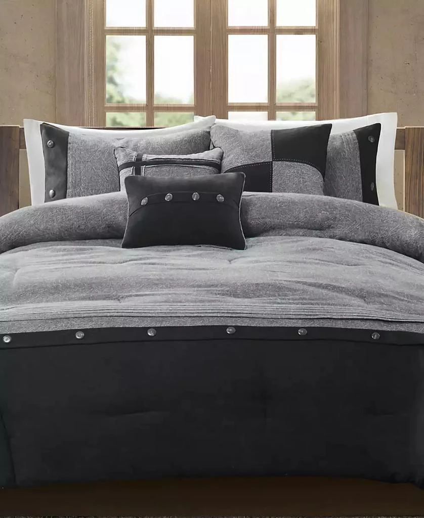 Madison Park Boone Microsuede 7-Pc. Comforter Set 1