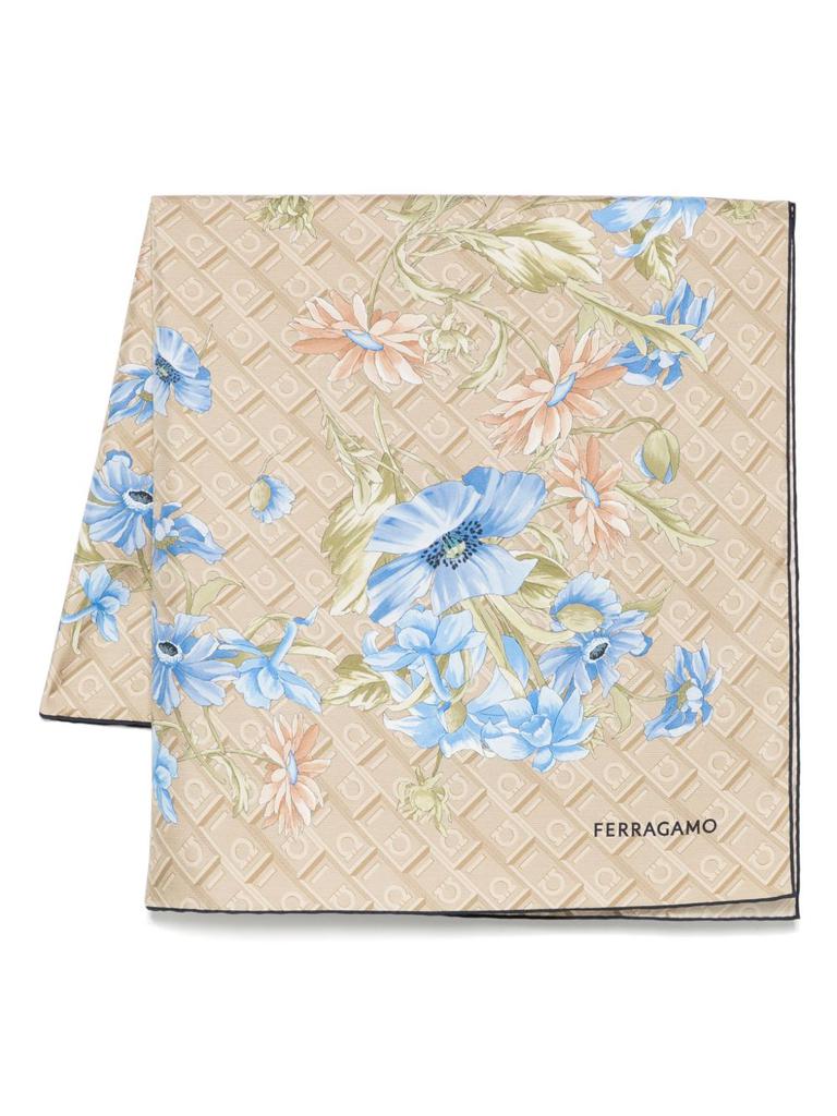 Salvatore Ferragamo FERRAGAMO - Printed Silk Foulard