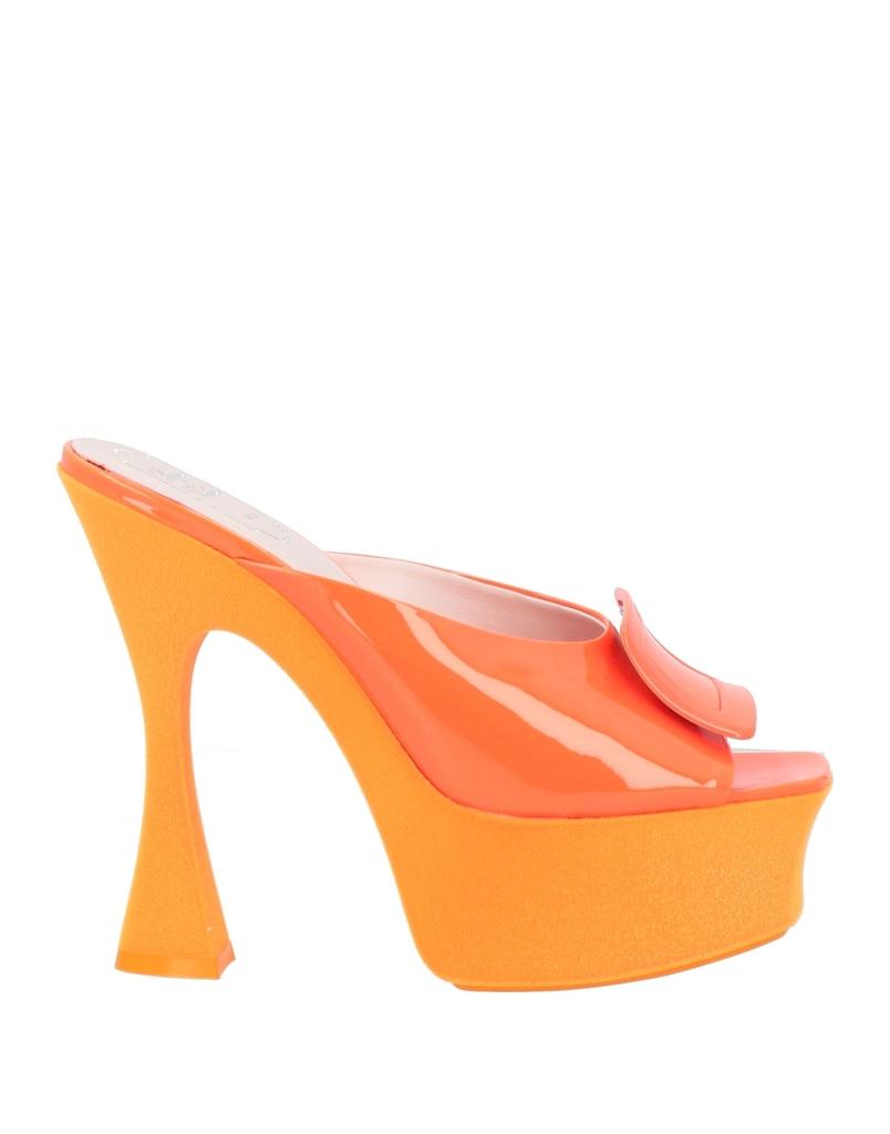 Roger Vivier Love 45 patent leather mules - Slippers - Free