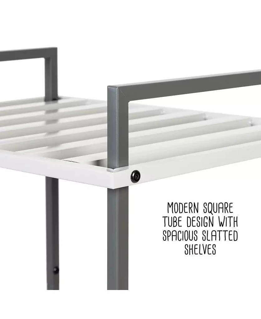 Honey Can Do 3-Tier Tubular Metal Shelf 8