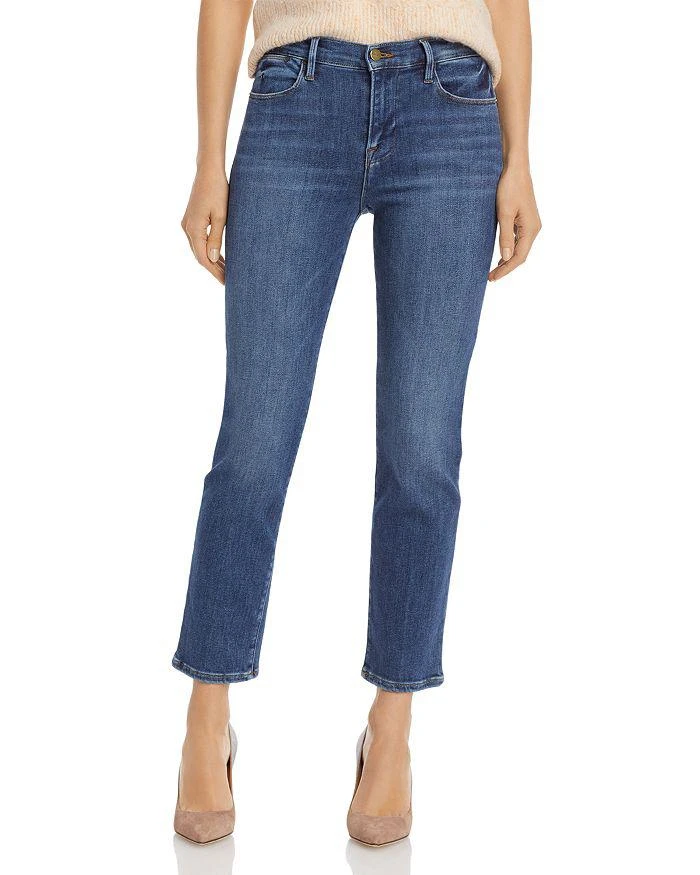 FRAME Le High Rise Straight Ankle Jeans 1